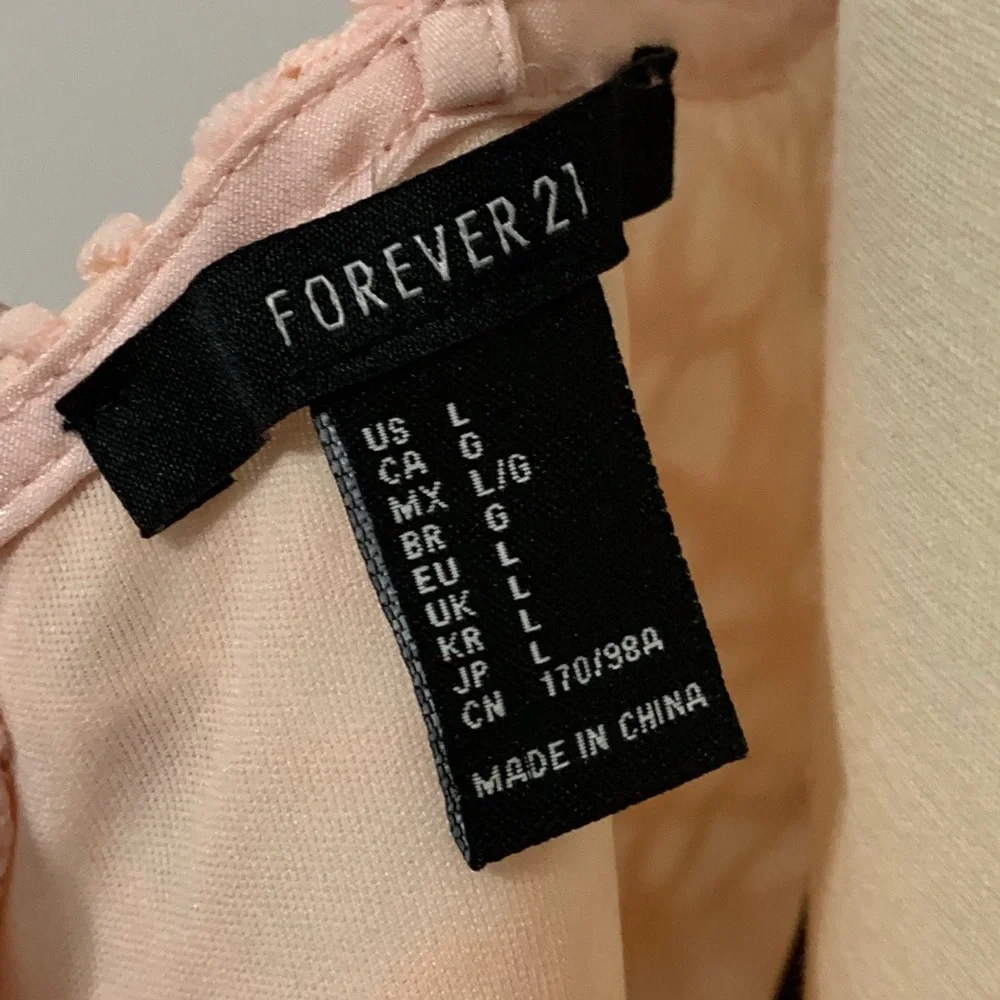 Forever 21 Plunging Neck Mini Dress